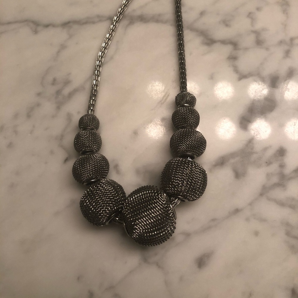 NWOT The Limited silver necklace.